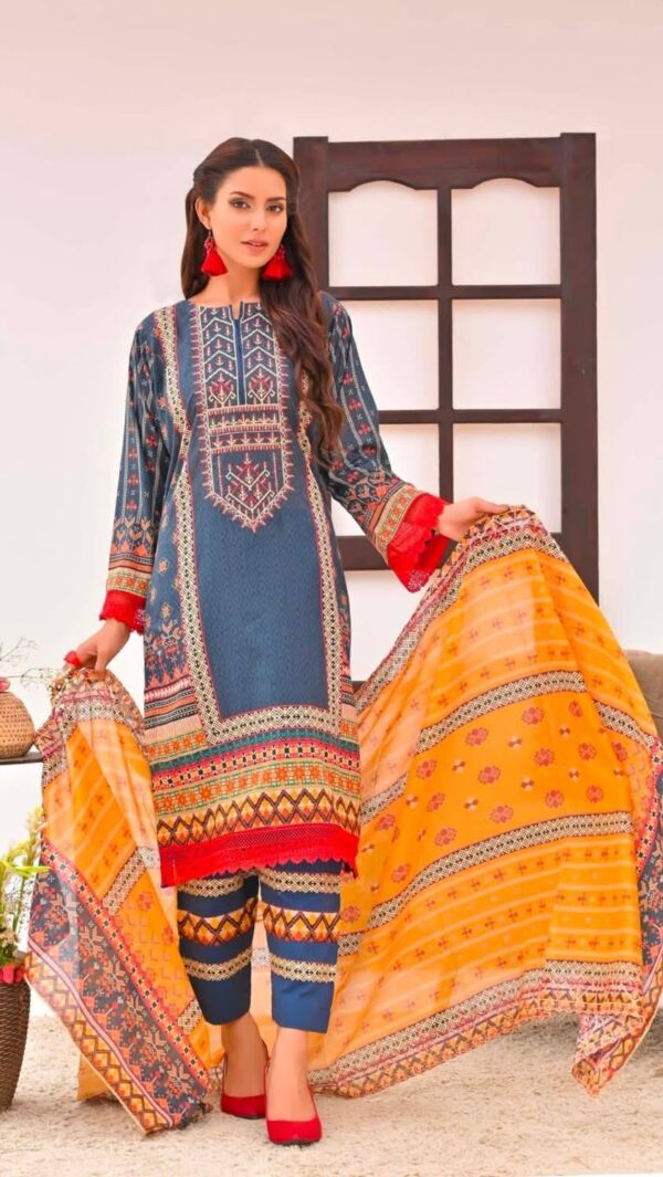 RUBY by ZESH TEXTILE      (Unstitched Collection) - Image 11