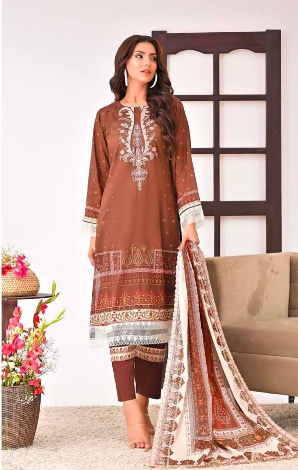 RUBY by ZESH TEXTILE      (Unstitched Collection) - Image 2