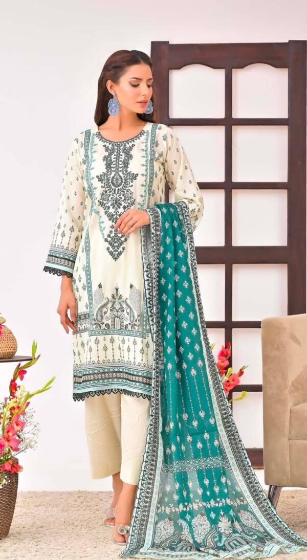 RUBY by ZESH TEXTILE      (Unstitched Collection) - Image 3