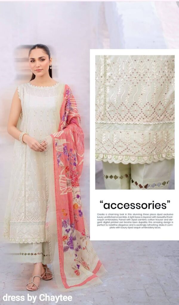 Mehtaabi by Gulljee  (Unstitched Collection) - Image 3