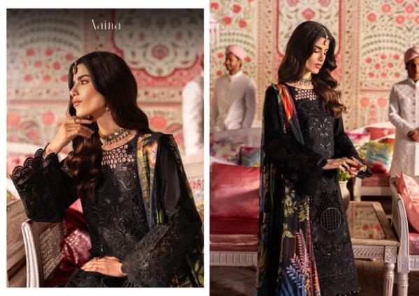 Husn E Jahan by Mahnur   Semi Stitched - Image 5
