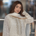 Mona Gown – Pakistani Original Embroidery (3 Pcs Set)